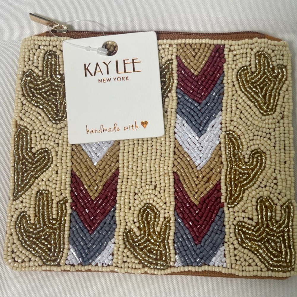 Kay Lee Beaded Clutch